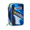 Picture of SEVEN 3 ZIPPER BLU FUSION PENCIL CASE